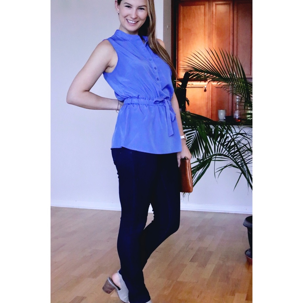 Merona Cinched-waist Blouse